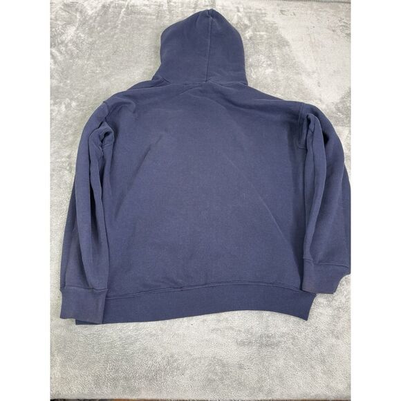 Vintage 80s Kohler Promo Pullover Hoodie Men's Size Large Blue - Picture 2 of 9